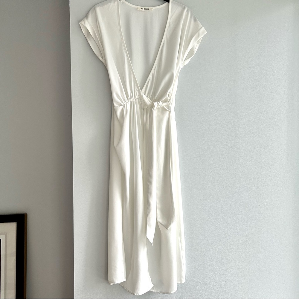 Lena Midi Wrap Dress